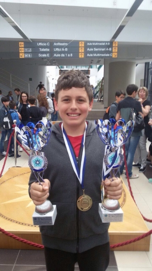 Alessio del Pio XI vince i Giochi del Mediterraneo