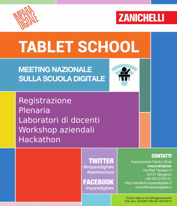 Al via il Tablet School di IMPARADIGITALE a Roma
