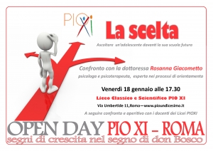 La scelta: ascoltare un'adolescente di fronte la sua scuola futura.