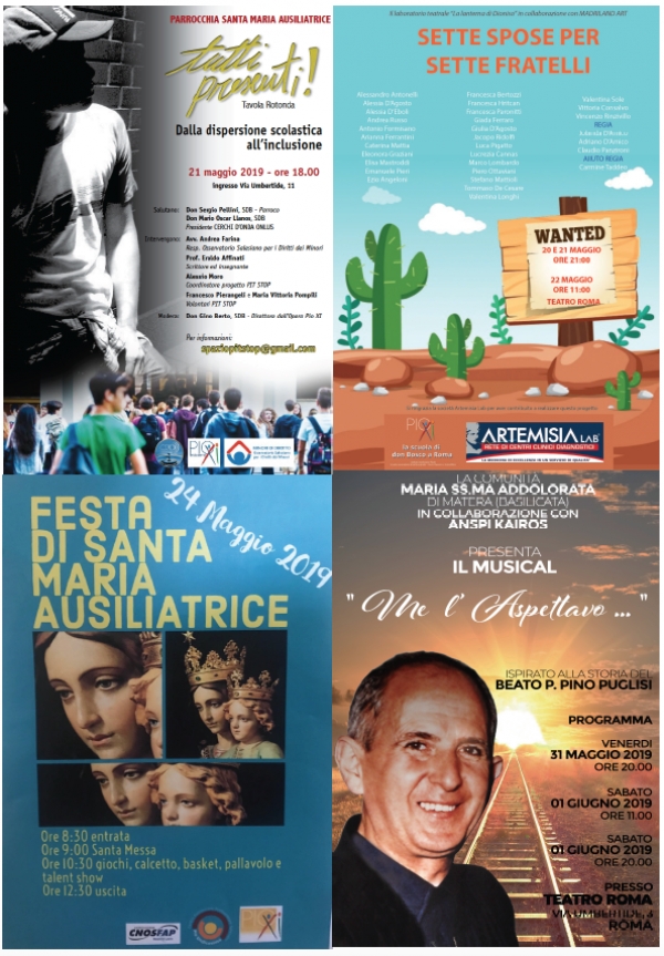 Teatro - festa di Maria Ausiliatrice - Don Pino Puglisi