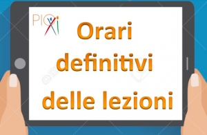 Orari delle lezioni