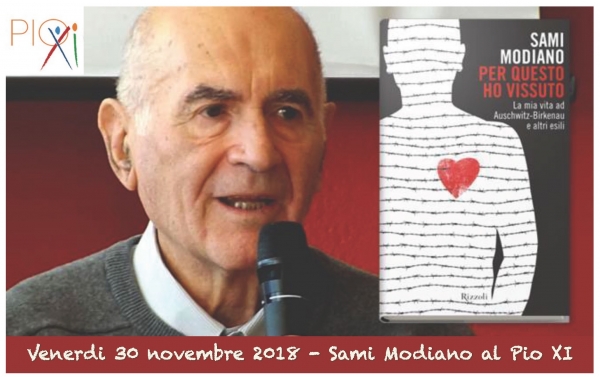 Sami Modiano presenta "per questo ho vissuto"